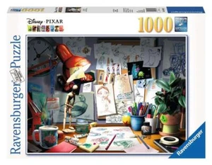 Rompecabezas Ravensburger; Disney-Pixar El Escritorio del Artista; 1000 piezas - Imagen 1 de 2
