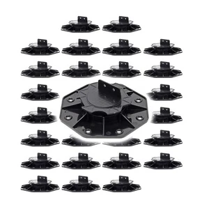 XPOtool Stilt Bearing Adjustable Feet Set 30 18-28mm Height Adjustable Terraces Plates - Picture 1 of 10