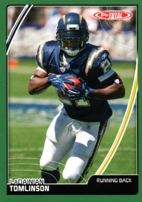 LaDainian Tomlison, RB - Topps / Total - Chargers, 2007 - #430 - Image 1 of 4