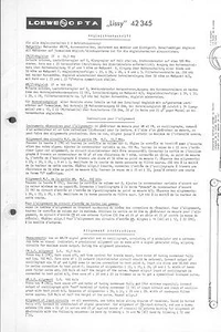 Loewe Original Service Manual für Lissy   42345 - Picture 1 of 1