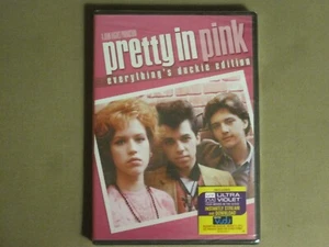 PRETTY IN PINK (1986) DVD JOHN HUGHES MOLLY RINGWALD JON CRYER DUCKIE NEW SEALED - Picture 1 of 2