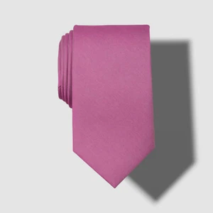 $55 Perry Ellis Men's Pink Solid Silk Blend Necktie Size 60 X 3.125 - Picture 1 of 1