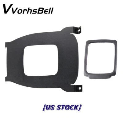 New Maxim Shift Boot Delete Cover Plate Aluminum for 1996-2000 Honda Civic Black - Image 1 of 4