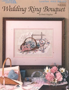 Wedding Ring Bouquet Counted Cross Stitch Chart Paula Vaughan - Picture 1 of 1