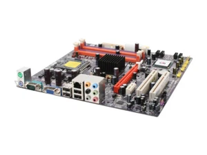 ECS G33T-M2 Socket 775 Intel G33 DDR2 800 mATX Motherboard - Picture 1 of 2