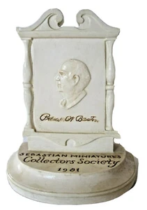 SEBASTIAN MINIATURE SML-381A Society SMCS Membership Plaque 2136 - Picture 1 of 2