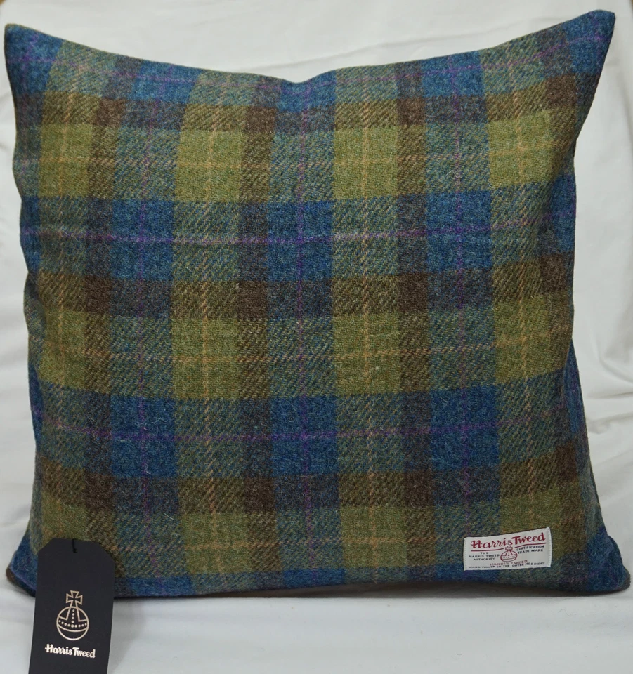 Authentic Harris Tweed Fabric Cushion Cover 18in. x 18in 100% wool ref. cc243/18 - Image 1 of 1