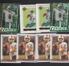 (8) COUNT LOT BROCK BERLIN 2005 ROOKIE CARDS   MIAMI HURRICANES