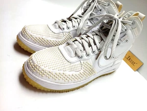 Nike Air LF1 Lunar Force Duckboot Zapatillas Altas Blancas 805899-101 talla US 8 - Imagen 1 de 15