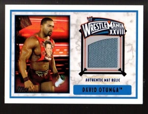 TAPIS D'OCCASION JEU David Otunga Wrestlemania XXVIII WWE 2012 Topps #NNO - Photo 1 sur 2