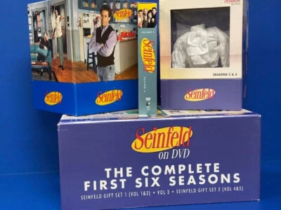 SEINFELD ON DVD THE COMPLETE FIRST SIX SEASONS GIFT SET (2004)-LIKE NEW-FREE SHI - Image 1 of 4