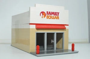 Modello MOC personalizzato modulare città creatore di Dollar Store compatibile con mattoncini LEGO® - Foto 1 di 3