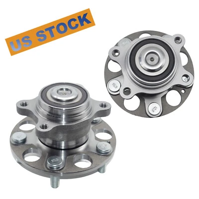 2PCS Rear Wheel Bearing and Hub For 06-10 Honda Civic Acura CSX w/ABS 512256*2 - Image 1 of 4