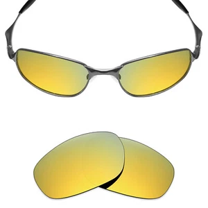hdhut Polarized Replacement Lenses for-Oakley Big Square Wire Sunglass Gold - Picture 1 of 5
