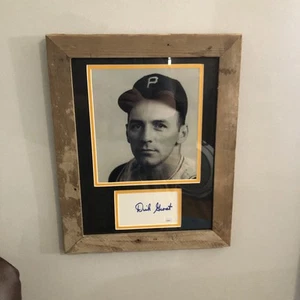 Dick Groat - SIGNIERTE INDEXKARTE AUTO MIT FOTO - JSA COA - Bild 1 von 5
