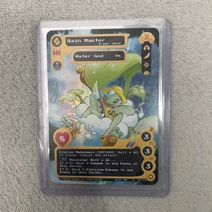RAIN MASTER Holo RARE Nom Nom Verse Kickstarter tcg Karte - Bild 1 von 2