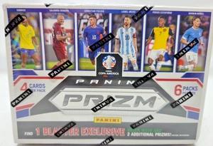 PANINI PRIZM SOCCER, COPA AMERICA 1 BLASTER, 2 ADDITIONAL PRIZM ,2024 (C4 - Picture 1 of 7