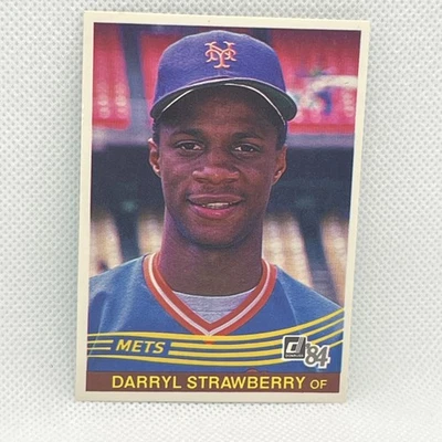 1984 Donruss #68 Darryl Strawberry RC Rookie Card - Image 1 of 2