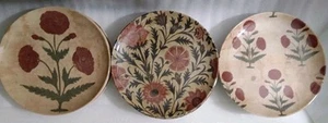 12 verschiedene Blumen SIREN SONG 10,5" Beige Melamin Essteller - Bild 1 von 7
