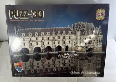 Chateau de Chenonceau Puzz 3D Puzzle 806 Pieces 1995 - New & Sealed - Image 1 of 3
