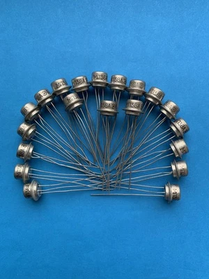 Lot 20pcs. MP38А(МП38А) NPN GERMANIUM TRANSISTOR  0.15 W 0.02A~107NU70; 155NU70 - Image 1 of 4