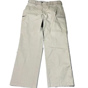 Horace Pants Mens 36x32 Flat Front Pockets Canvas Outdoor Cargo Pockets Y2K - Picture 1 of 8