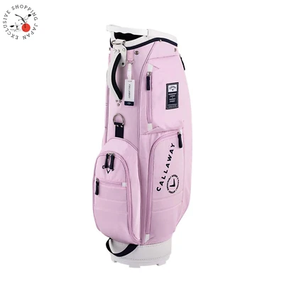 Callaway Golf Advance Cart Bag 25JM 9.5 x 47in 4-way Lightweight 2025 New Pink - Image 1 of 4
