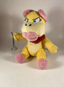 Wendy O. Koopa Character Super Mario Bros Plush Toy Kootie Pie Female Doll 7” - Picture 1 of 3