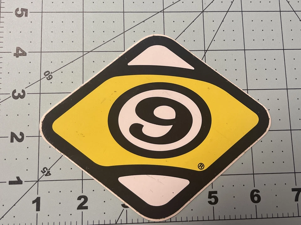 NUEVO SECTOR 9 VINTAGE RARO SKATEBOARD LONGBOARD SKATE SURF CALCOMANÍA PEGATINA Foto 1 de 1