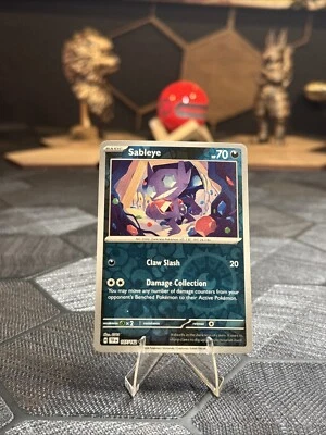 Sableye 107/162 Sv05: Temporal Forces Reverse Holo - Image 1 of 3