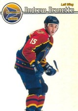 1999-00 Pacific Prism #6 ANDREW BRUNETTE - Atlanta Thrashers