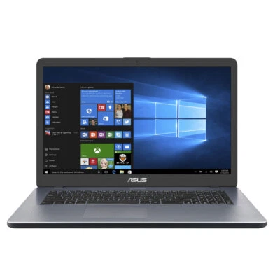 ASUS VivoBook 17 Laptop Intel Celeron N2040 8GB RAM 1TB HDD 17.3" HD+ Window 11 - Image 1 of 4