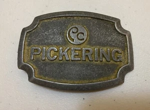 Pickering Vintage Gürtelschnalle Cowboy Marlboro Mann - Bild 1 von 2