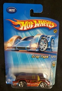 1957 NOMAD #22 / 2005 Hot Wheels mai aperto PRIMA EDIZIONE Drop Tops auto da corsa - Foto 1 di 3