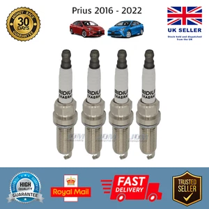 **New** Toyota Prius 1.8L Hybrid 2016 ~ 2022 Engine Spark Plug x4 (90919-01281) - Picture 1 of 11
