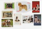 BEARDED COLLIE COLLECTION OF VINTAGE SINGLE DOG PLAYING CARDS