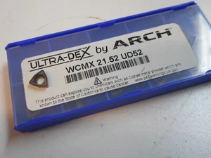 ULTRA-DEX WCMX 21.52 UD52 COATED CARBIDE INSERTS (10 PACK) - Picture 1 of 1