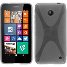 Silikon Hülle für Nokia Lumia 630 X-Style 2 Schutzfolien