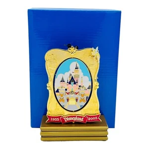 Disneyland Celebrating 50 Years Magical Memories 2005 Castle Jumbo Pin NEW - Picture 1 of 19