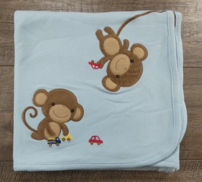 Baby Boy New Gymboree Monkeying Around Blanket VHTF - Image 1 of 2
