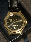 Vintage Hampden Mens Ford Motor Company Local 1 Sfpdc Gold Watch