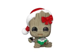 Marvel Pop! Vinile Figura Holiday Groot 9 Cm Funko - Imagen 1 de 2