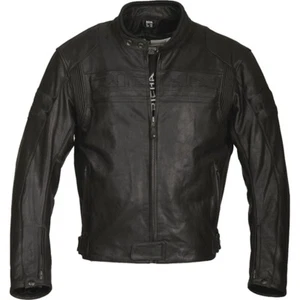 Richa Heritage Motorcycle Motorbike Retro Look Urban style leather Jacket - Picture 1 of 2