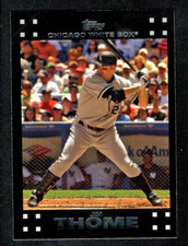 2007 Topps Series 2 No Sig Variation #481 Jim Thome Chicago White Sox