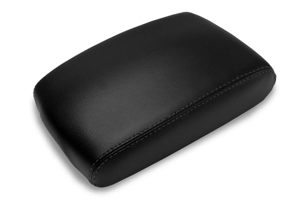 Tapa de consola reposabrazos cubierta de cuero para Infiniti FX35 2009-2012 negro Foto 1 de 4