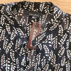 2X Zenobia Boutique Black Floral Top/Blouse NWT - Picture 1 of 2