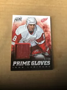 2013-14 Panini Prime Gloves #PGIL Igor Larionov 17/50 - Foto 1 di 2