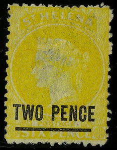 St Helena 1868 Scott # 19 UNUSED - Picture 1 of 1