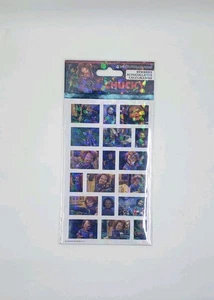 NEU CHUCKY AUFKLEBER 4 BLATT STICKER PACK VON SANDY LION - Bild 1 von 2