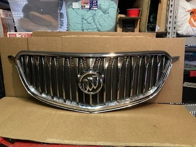 2013-2017 BUICK ENCLAVE GRADE DIANTEIRA CROMADA FABRICANTE DE EQUIPAMENTO ORIGINAL - Imagem 1 de 4